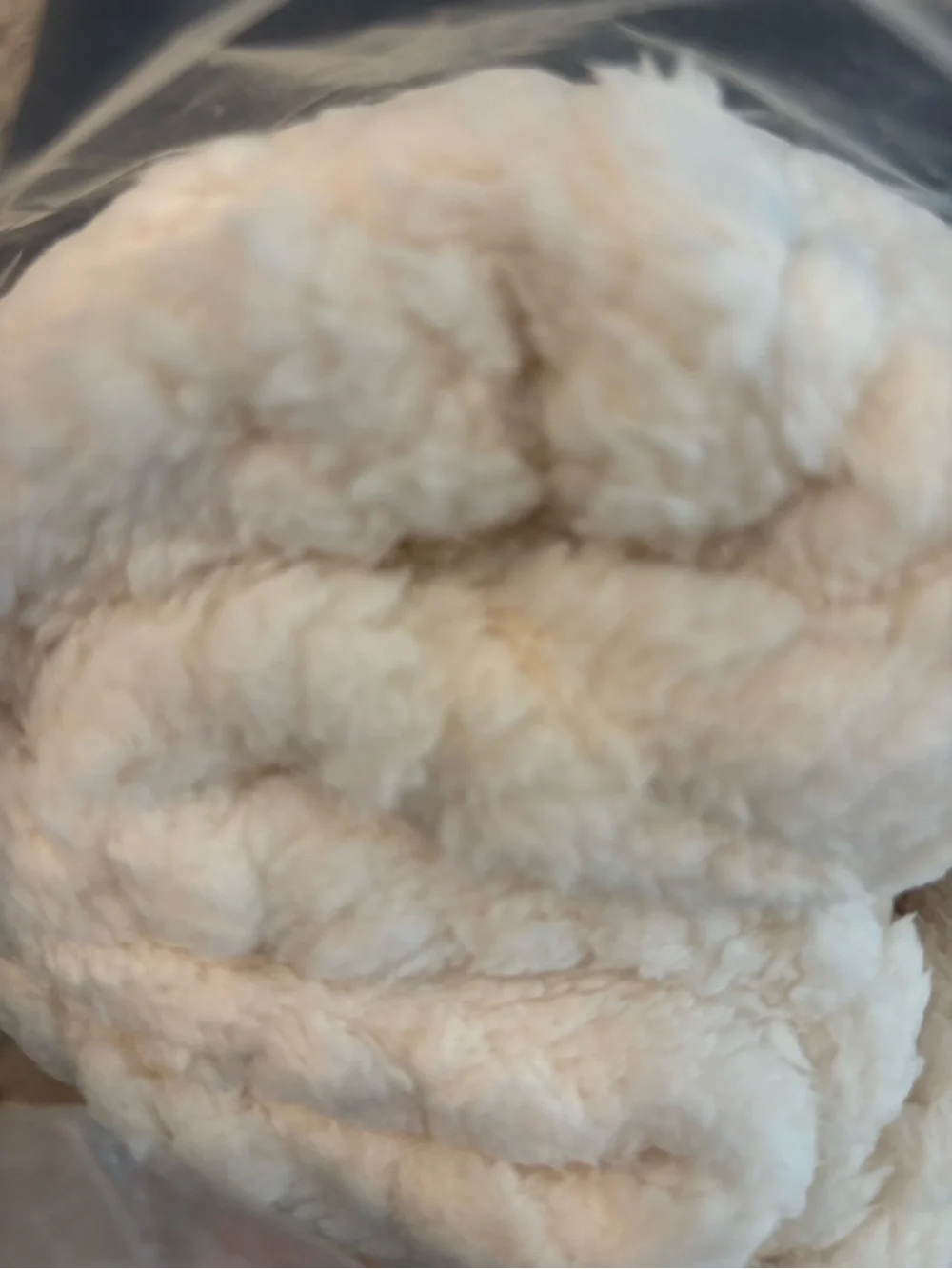 Ulta Beauty Plush Throw Blanket - Cream